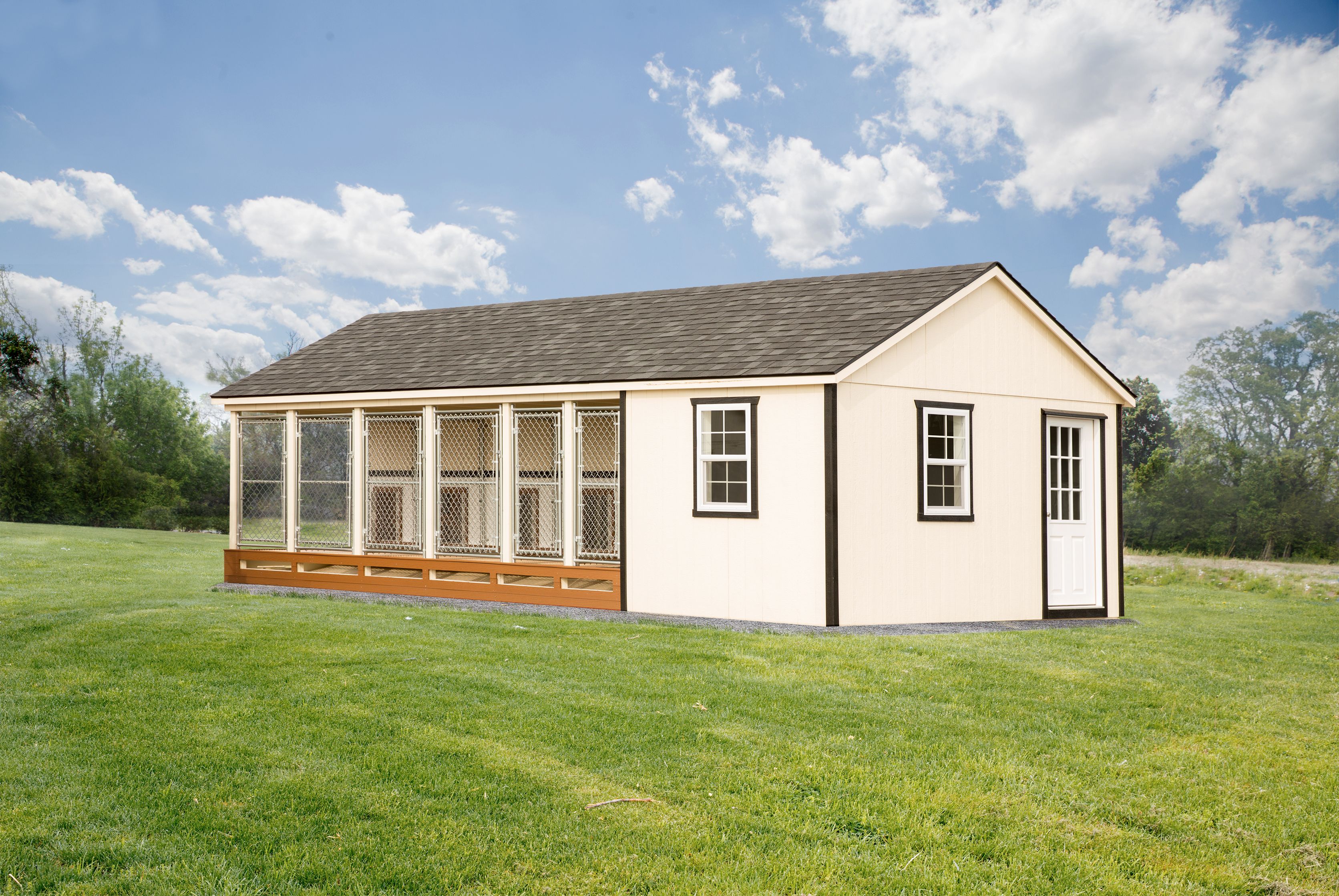 14x30 Commercial Kennel