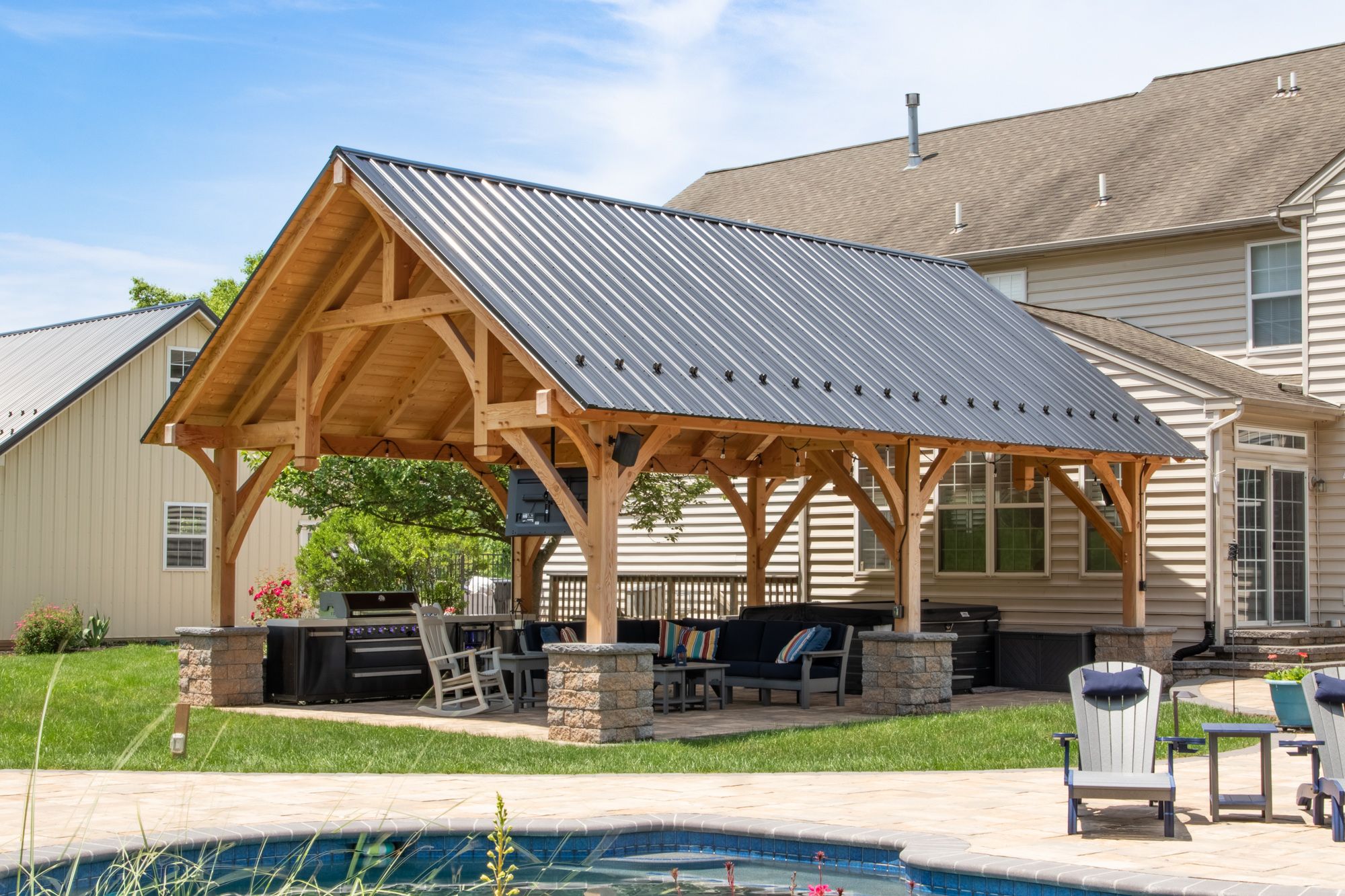 Denali Timber Frame Pavilion
