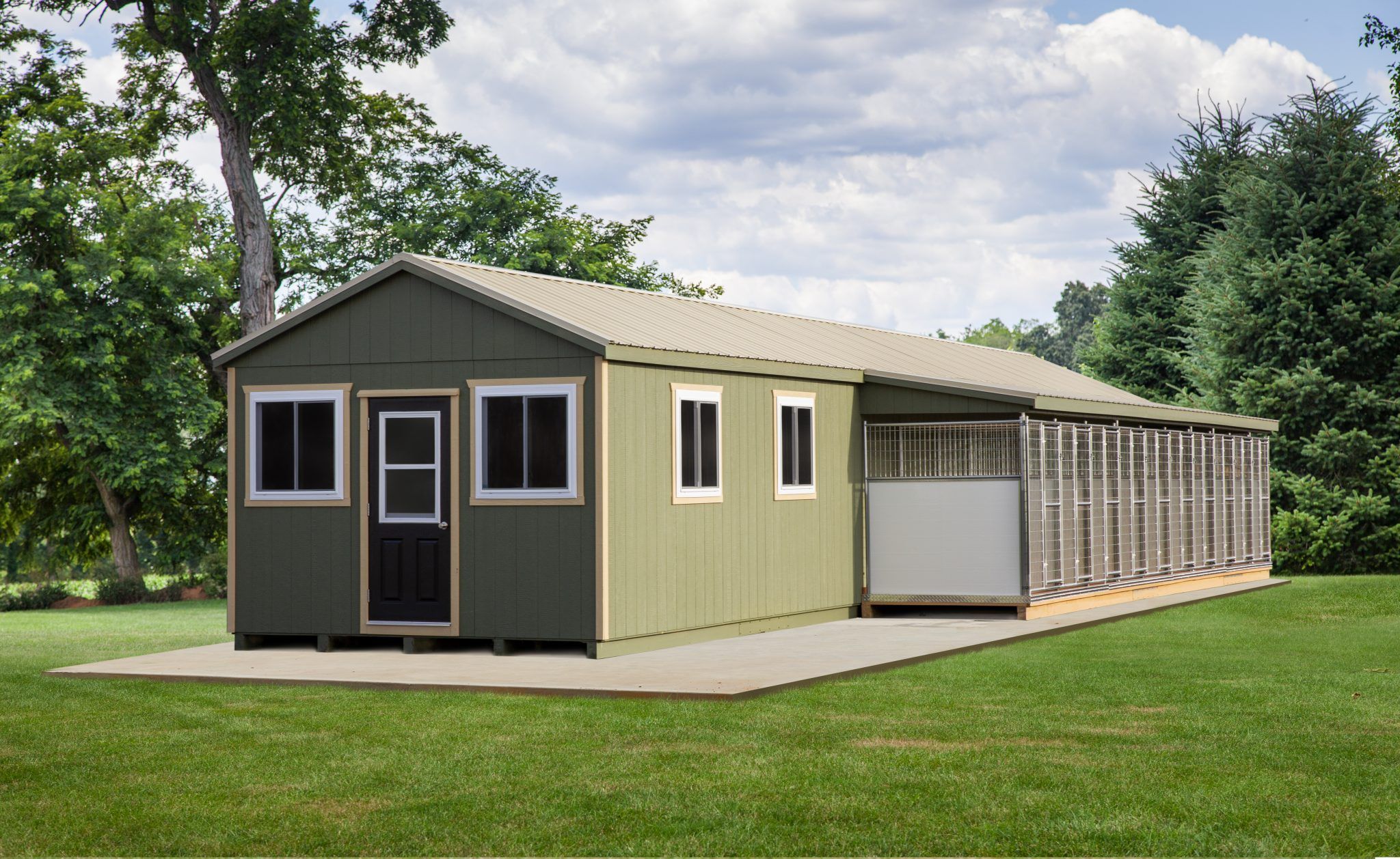 24x60 Commercial Kennel