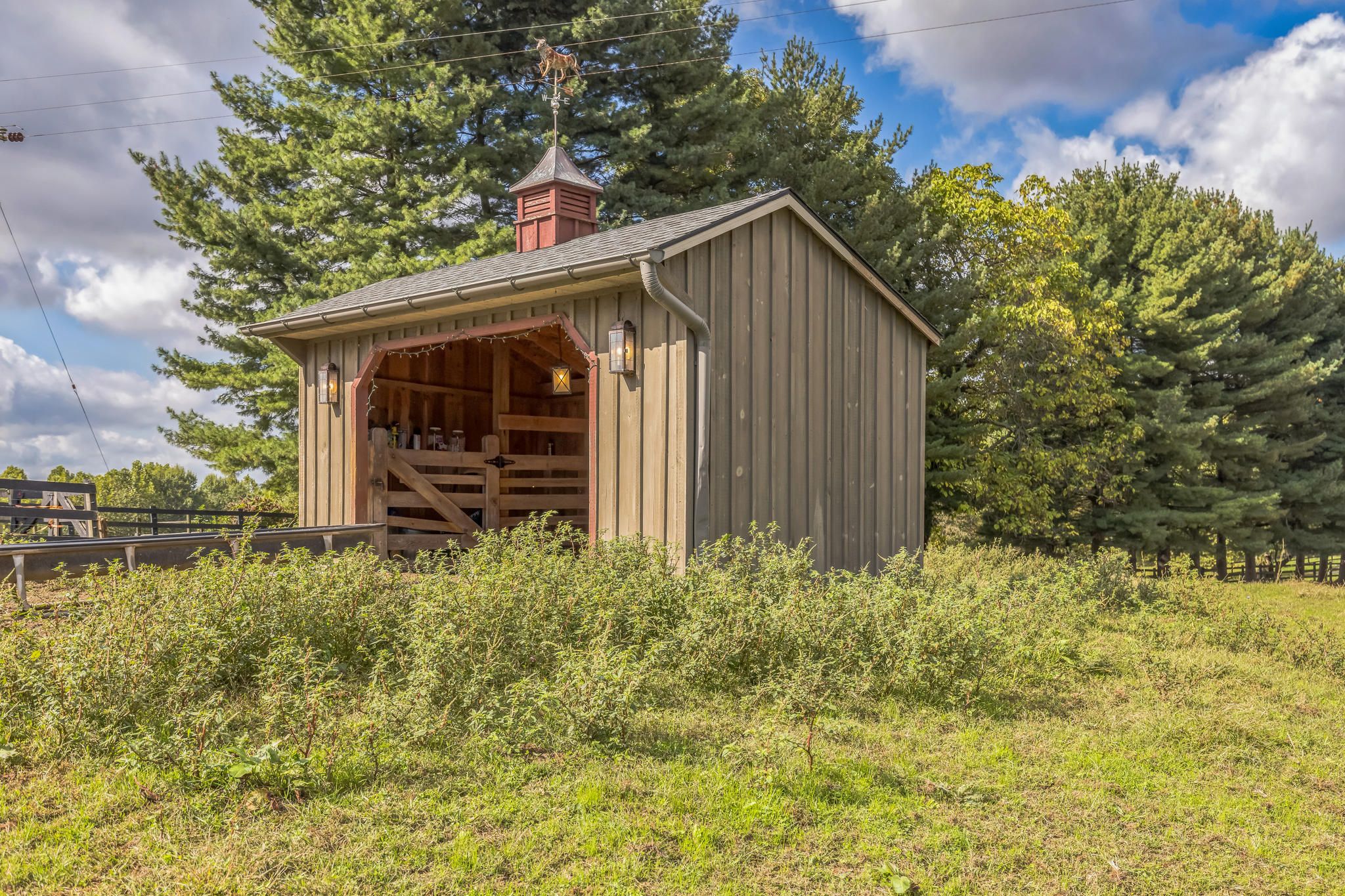 Run-In Shed