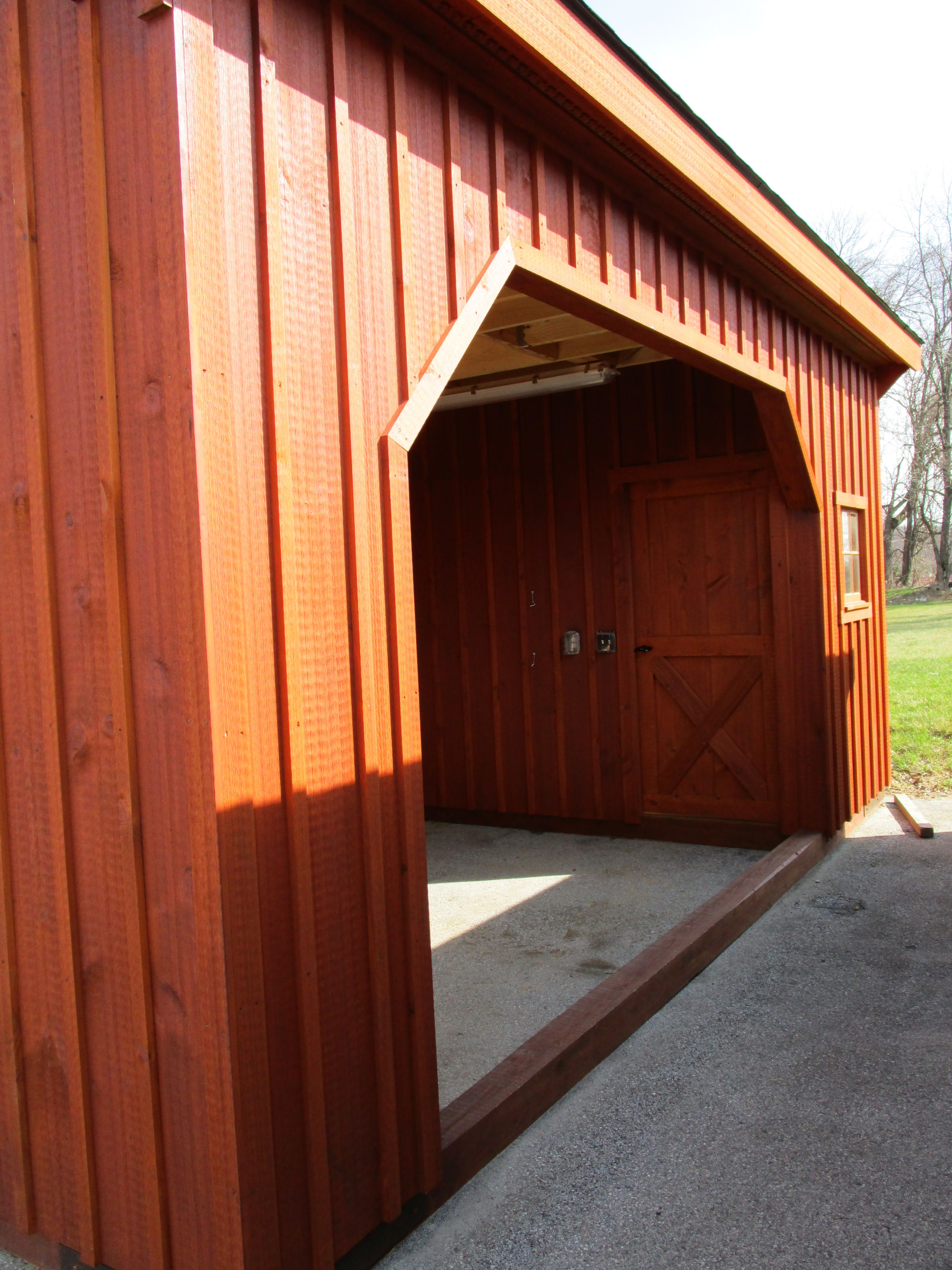 Run-In Shed