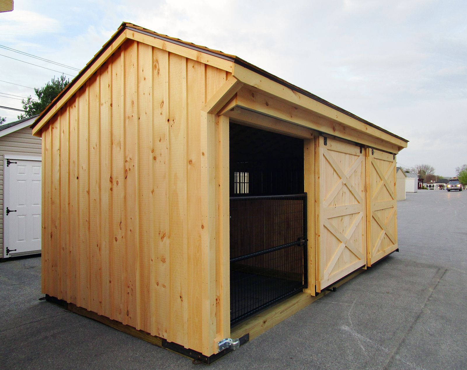 Shedrow Horse Barn